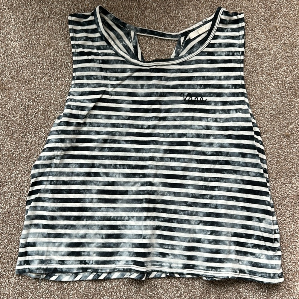 VANS BLUE STRIPED TEE